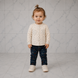 Джинсы для девочки, Джинсовый, 4-5 лет, 110см