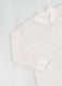 Комбінезон «ЧИЖИК» в горошок бежевого кольору інтерлок, Бежевий, 20, 1,5-3 місяці, 56-62см