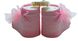 Носочки с фурнитурой ажурные розового цвета, Розовый, 0-1 месяц, 56см