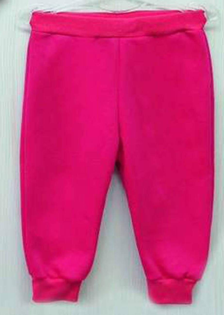 Детские трикотажные костюмы на девочку. Костюм «УМКА» трехнитка начес розового цвета. ТМ «Пташка Украина»
