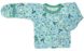 Сорочечка «НЕЦАРАПКА» кулір бірюзового кольору, Бірюзовий, 0-1 місяць, 56см
