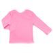 Кофта «КУРНОСИК» длинный рукав рибана розового цвета, Розовый, 28, 12-18 месяцев, 80-86см