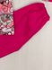 Піжама комбінована інтерлок бордового кольору, Бордовий, 24, 1,5 роки, 86см