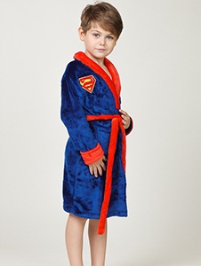 качественный детский махровый халат для мальчика