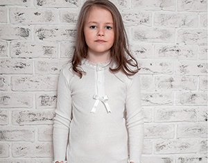 Красивая трикотажная детская пижама на девочку оптом