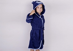 Детские махровые халаты для мальчиков